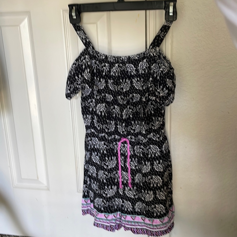 Girls off the shoulder romper